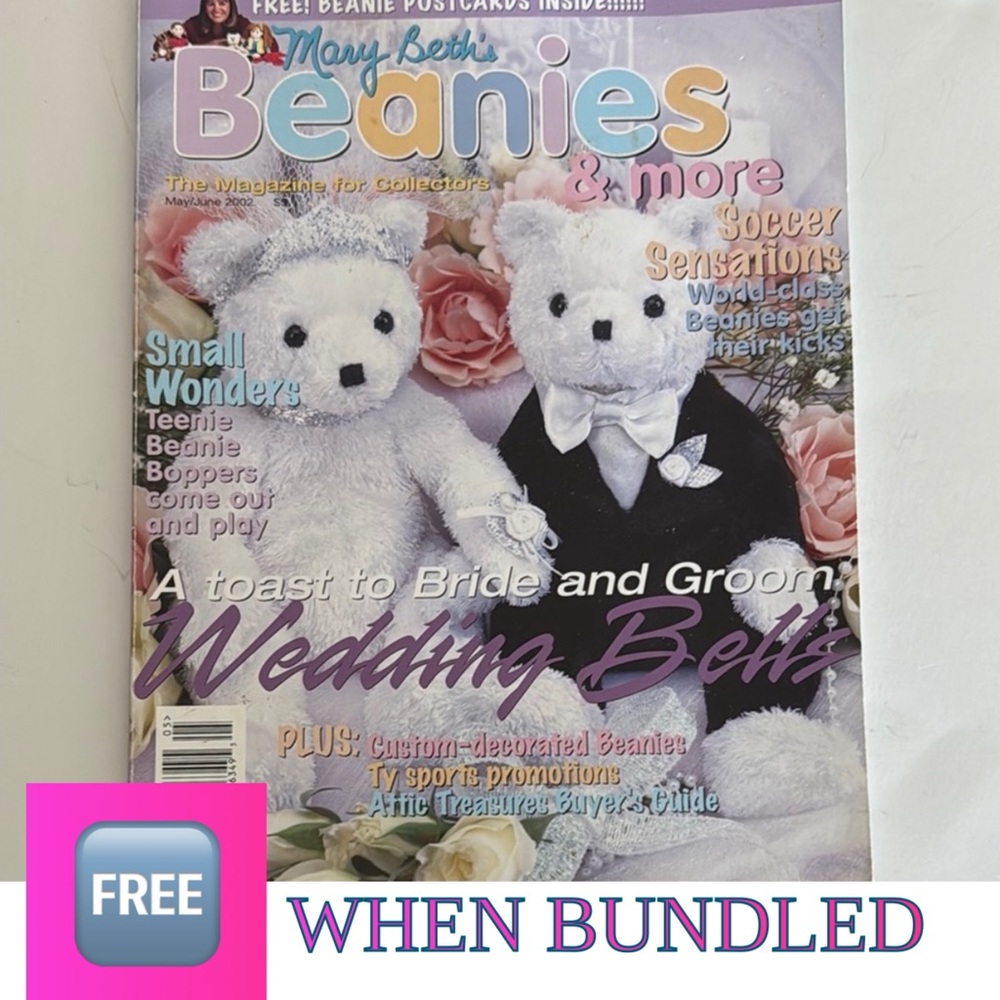 🆓 Free When Bundled Mary Beth’s Beanies & More May/June 2002 Magazine